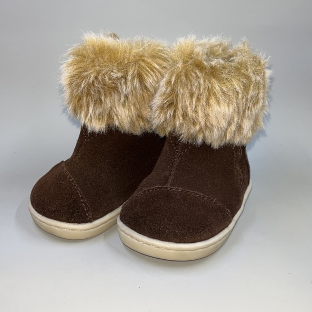 Toms Fur Infant Boots